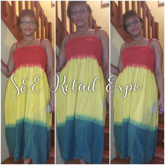 Rasta Summer Dress - Picture 1 of 1